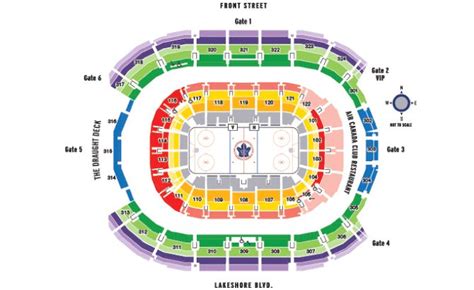 Toronto Maple Leafs Air Canada Centre Seating Charts Canada