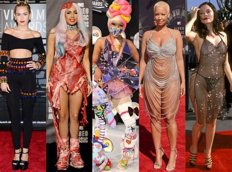 Worst Dressed Ever At The Mtv Vmas—miley Cyrus Lady Gaga And More Wacky