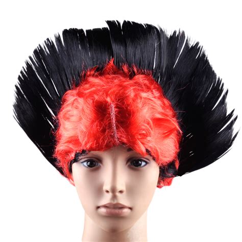 mohawk hair mohican punk rock fancy wig fit for cosplay costume halloween party ebay