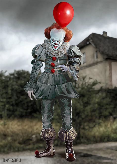 Pennywise Clown Horror Horror Movie Art Pennywise
