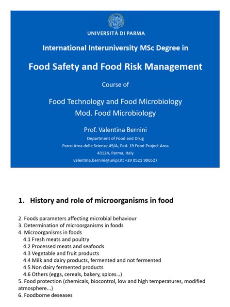 1 History And Role Of Microorganisms In Food Pdf