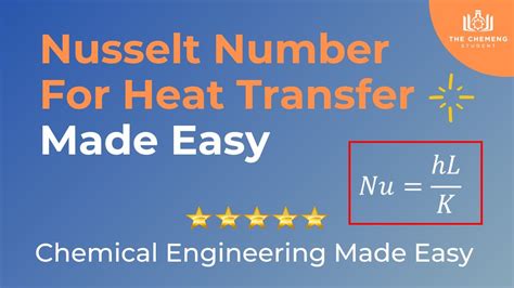 The Best Nusselt Number Explanation For Heat Transfer Youtube