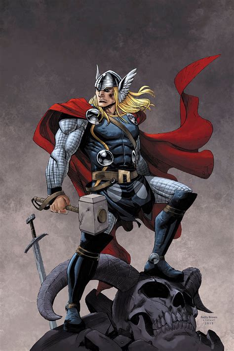 Thor By Jeremycolwell On Deviantart Thor Comic Marvel Characters Art
