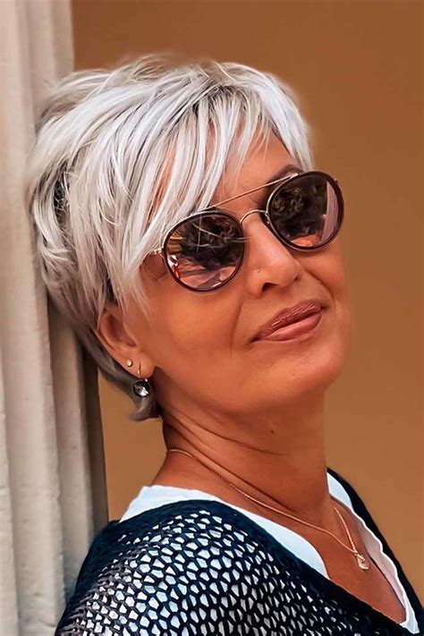 50 Glamorous Bang Hairstyles For Older Women That Will Beat Your Age
