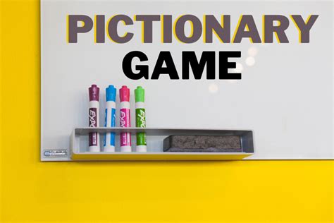 Pictionary Game 600 Fun Words