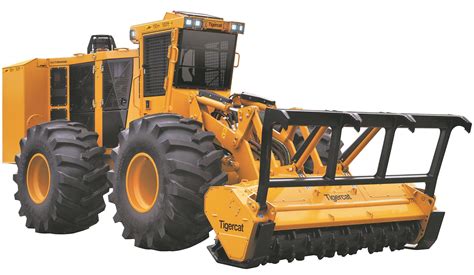 Product Profiles Tigercat Adds High Hp Mulcher Carrier Timberline
