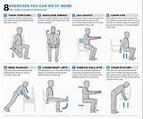 Exercises You Can Do At Your Desk Images