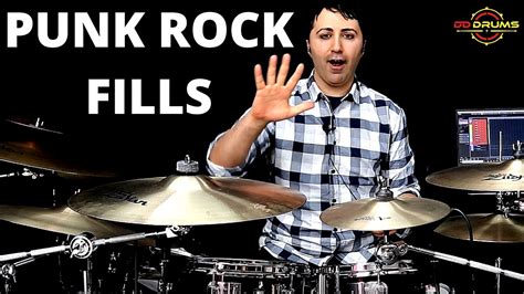 5 Must Learn Punk Rock Fills For Beginners Drum Lesson Youtube
