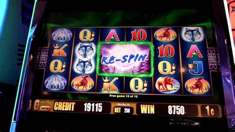 Wolf Moon Slot Machine Big Win Bonus With Re Spins Harrahs Las