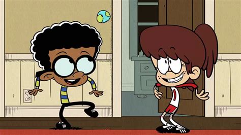 Loud House Clyde And Lynn Playing Hackysack Ball By Dlee1293847 On