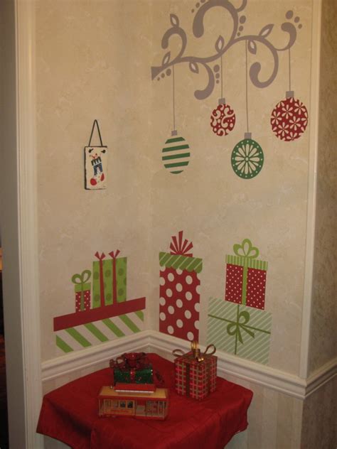 Quick & easy christmas wall decor. Christmas Decoration Ideas for Kids Room - Wall Decals ...