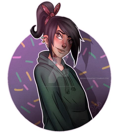 Fanart Vanellope Von Schweetz On