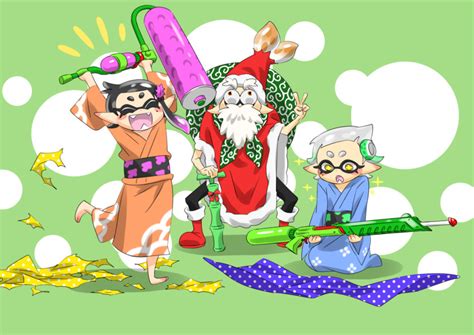 Callie Marie And Cap N Cuttlefish Splatoon And More Drawn By Taka Michi Danbooru