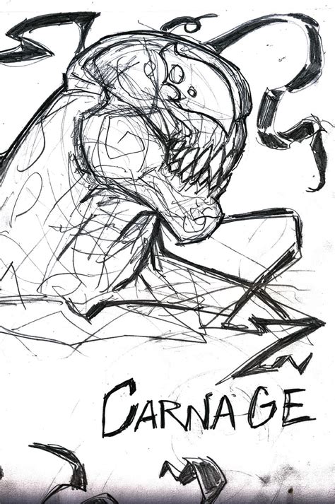 Carnage Costume Sketch 4 By Mongrelman On Deviantart