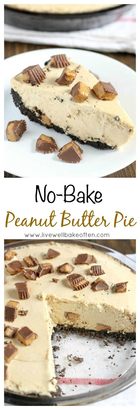 Check Out No Bake Peanut Butter Pie Its So Easy To Make