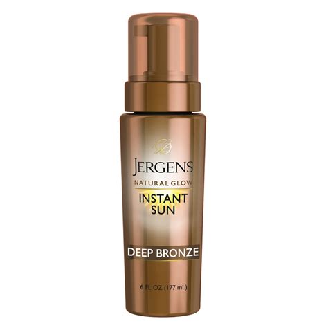Buy Jergens Natural Glow Instant Sun Body Mousse Self Tanner For Deep
