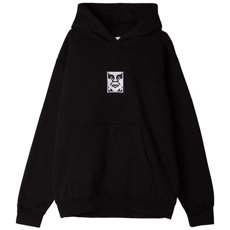 obey icon extra heavyweight pullover hoodie hoodies natterjacks