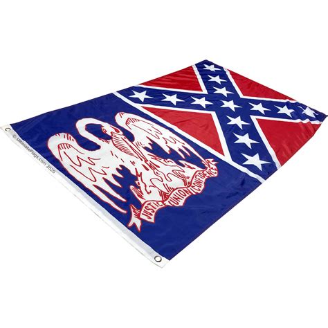 Louisiana Rebel Flag 3 X 5 Ft Louisiana Battle Blue Flags
