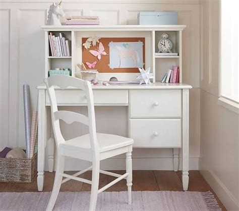 White Girls Desk Home Decor Bedroom Desk Storage White Kids Desk