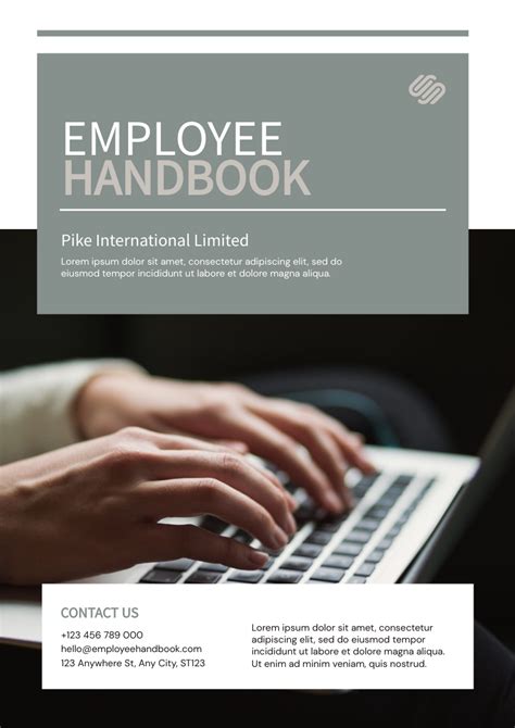Professional Employee Handbook Employee Handbook Template