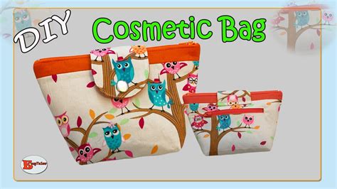 Cosmetic Bag Sewing Tutorial Diy Cosmetic Bag Tutorial Free