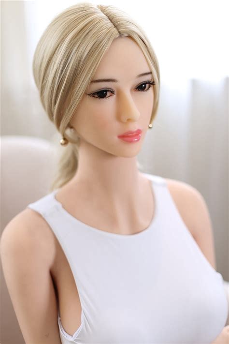 Blonde Long Hair Heatable Realistic Sex Doll Lauren 165cm