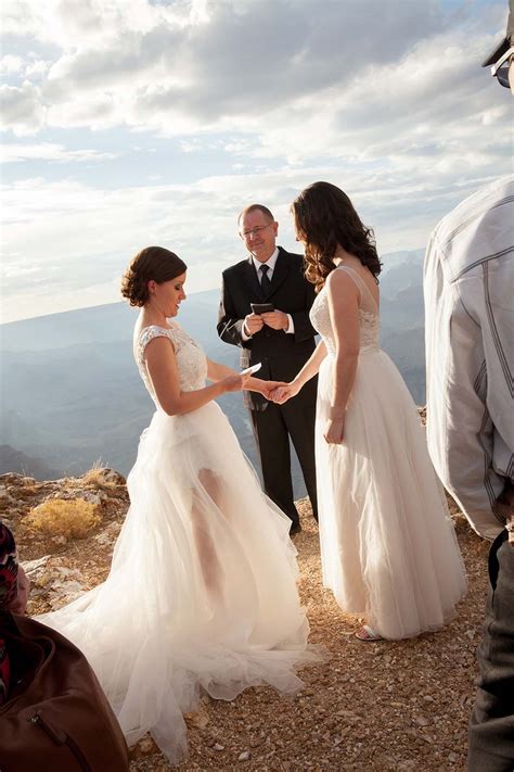 Grand Canyon Lesbian Wedding