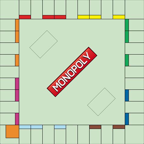 Monopoly Board Blank Template