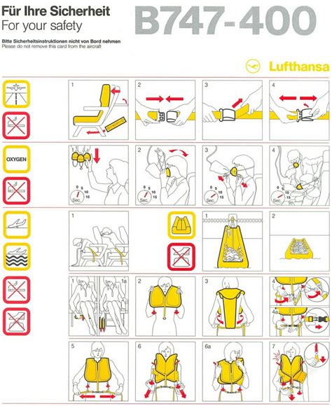 This includes preventing aviation accidents and incidents through research, educating air travel personnel, passengers and the general public, as well as the design of aircraft and aviation infrastructure. Airline Safety Cards - Lufthansa_Airlines_B747_Safety_Card.jpg - Airbus Boeing MD Tupolev ...