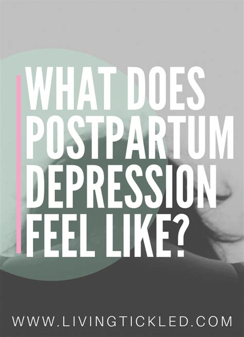 What Does Postpartum Depression Feel Like And What Is It