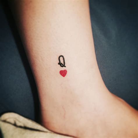 Queen Of Hearts Tiny Tattoo Queen Of Hearts Tattoo Heart Tattoo Wrist Small Heart Tattoos