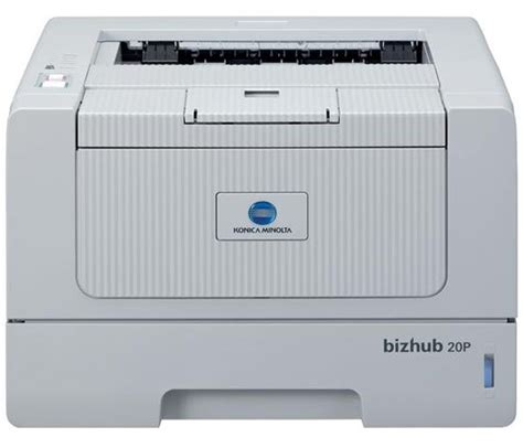 Our bizhub multifunction printers speed up. Konica Minolta bizhub 20P Toner Cartridges