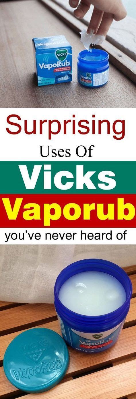 These Vicks Vaporub Uses Are Here To Surprise You Youve Never Thought