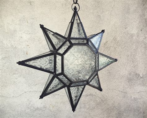 Moravian Star Candle Holder Celestial Decor Moroccan Star Bohemian