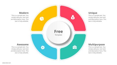 Free Step Circle Diagram Powerpoint Templates Design Ciloart