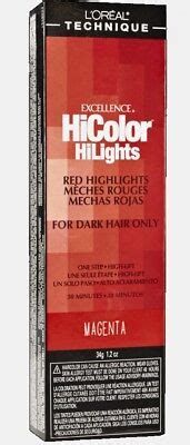 L Oreal Excellence Hicolor Magenta Hilights Oz Pack Of Ebay