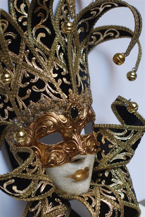 Venice Carnival Jester Face Mask Guiamedcl