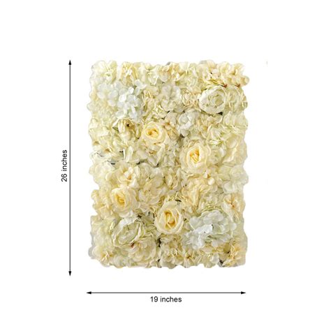 13 Sq Ft 4 Panels Flower Wall Mat Backdrop Tableclothsfactory