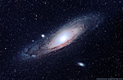 Overview On Milky Way Andromeda And Ic 1101 Galaxy Be
