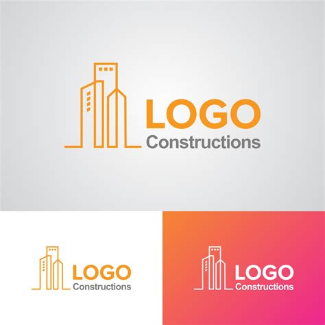 Construction Logo Design Template - Download Free Vectors, Clipart 