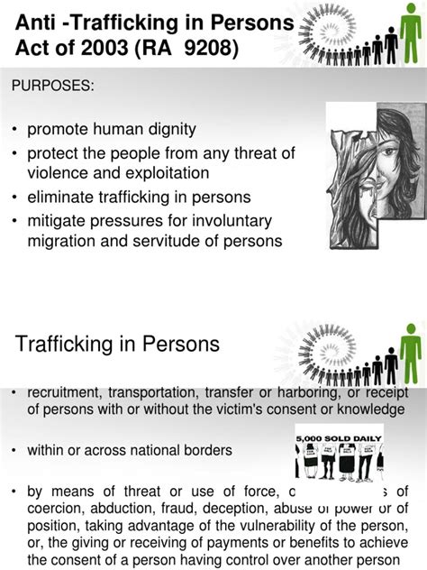 Anti Trafficking In Persons Pdf Human Trafficking Sexual Slavery
