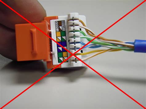 Refers to how the wires inside twist together. The Trench: How To Punch Down Cat5e/Cat6 Keystone Jacks