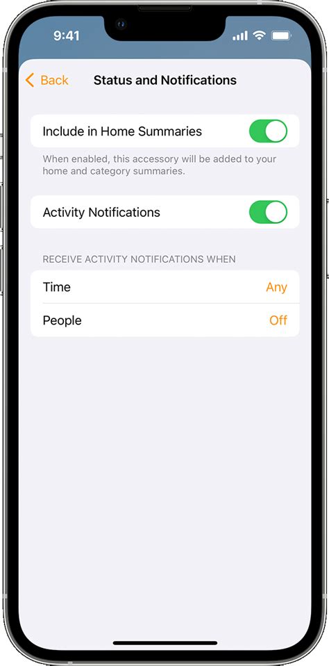 Get Notifications For Your Smart Home Accessories Apple Support