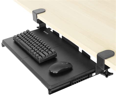 Buy Vivo Small Keyboard Tray Under Desk Pull Out With Extra Sturdy C