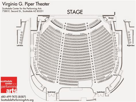 Phoenix Theater Seating Chart