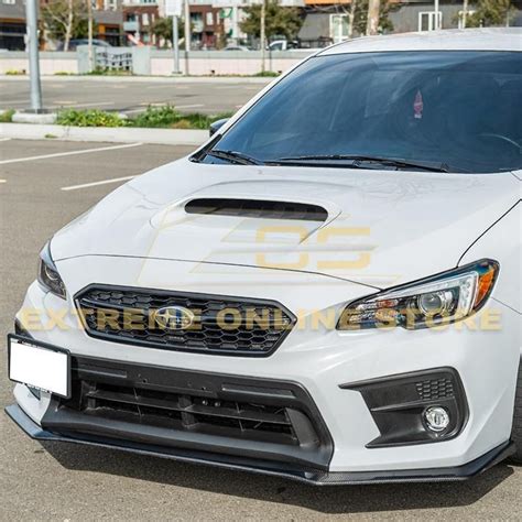 2018 21 Subaru Wrx Sti Ht Style Front Splitter Lip Ground Effect In