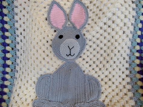 Crochet Baby Blanket Bunny Rabbit Nursery Bedding Kids And Baby Nitcraft
