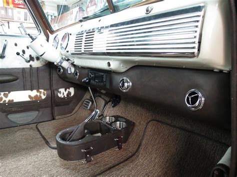1953 Chevrolet Truck Leather Custom Interior Interiors By Shannon