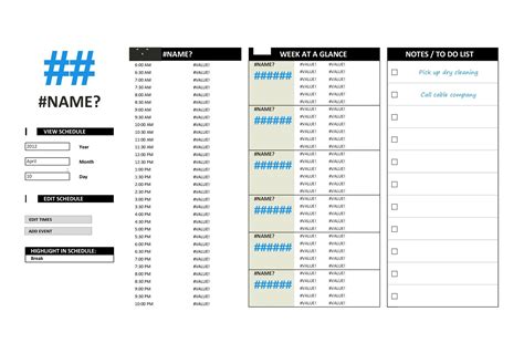 17 Perfect Daily Work Schedule Templates Templatelab