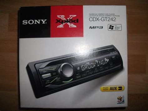 Sony Xplod Cdx Gt242